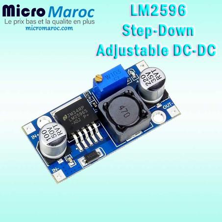 Module Alimentation Ajustable LM2596 DC-DC Step Down