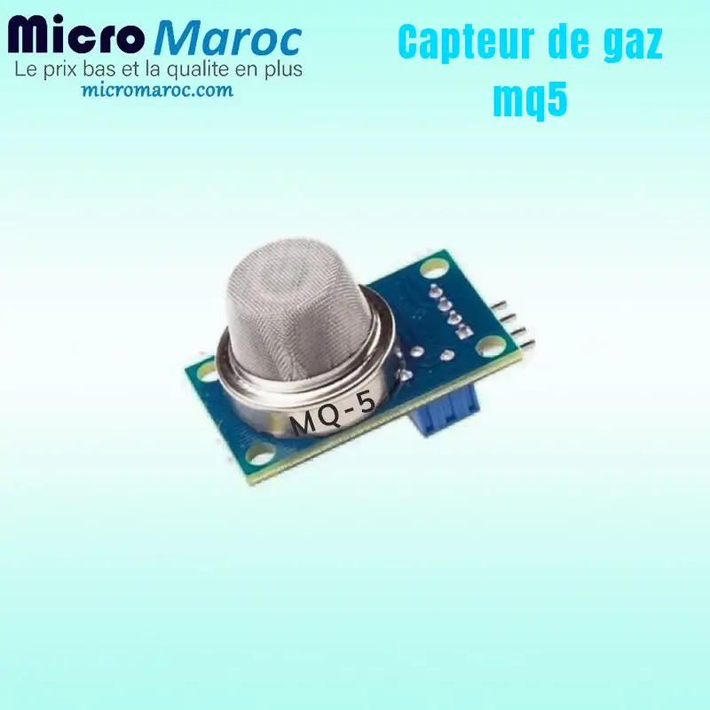 Capteur de gaz MQ5 pour Arduino
