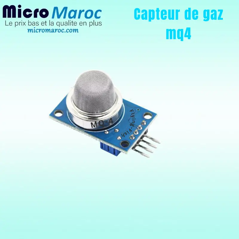 Capteur de gaz MQ4 pour Arduino