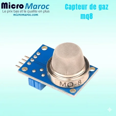 Capteur de gaz MQ8 pour Arduino