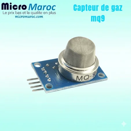 Capteur de gaz MQ9 pour Arduino