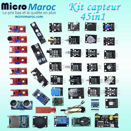 Kit Capteur 45 en 1  pour Arduino