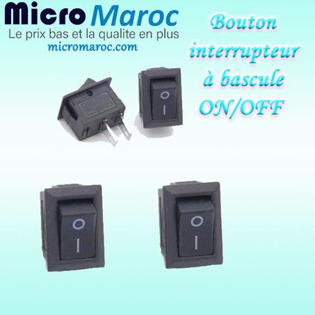 Interrupteur à bascule on off (1piece)