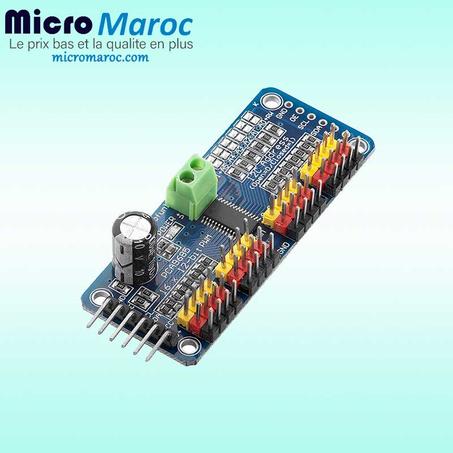PCA9685 Driver Servo PWM 16 Canaux avec I2C