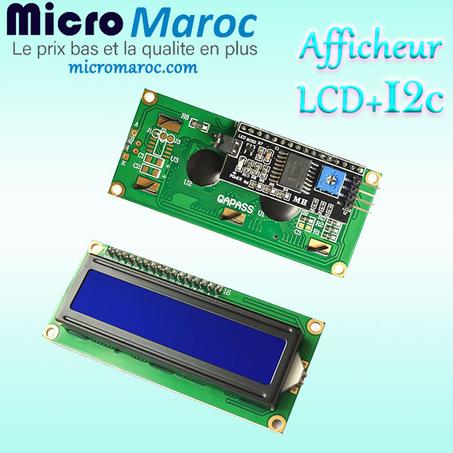 Afficheur LCD 1602 avec module I2c