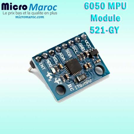 Module de Capteur MPU-6050, Accéléromètre et Gyroscope