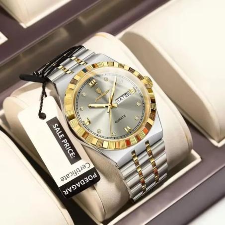 ساعة كلاسيكية فاخرة