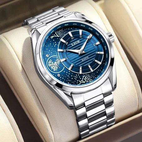 ساعة كلاسيكية فاخرة