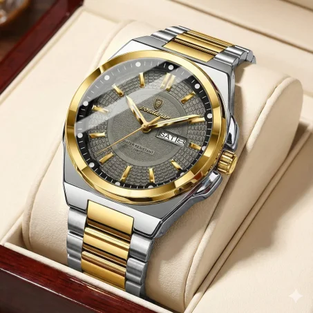 ساعة كلاسيكية فاخرة