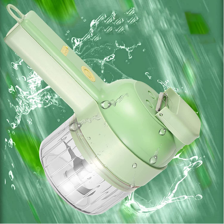 4 في 1 مجموعة قطاعة خضروات كهربائية محمولة باليد