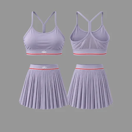 Ensemble ALO Activewear – Brassière & Jupe Tennis