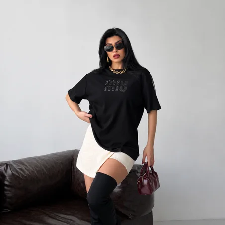 T-shirt Oversized - MIU MIU