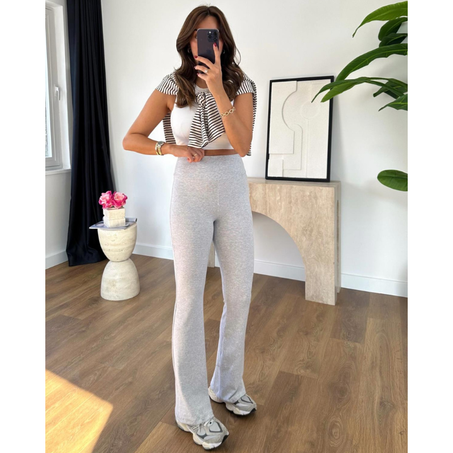 Legging Evase taille haute  - Bershka