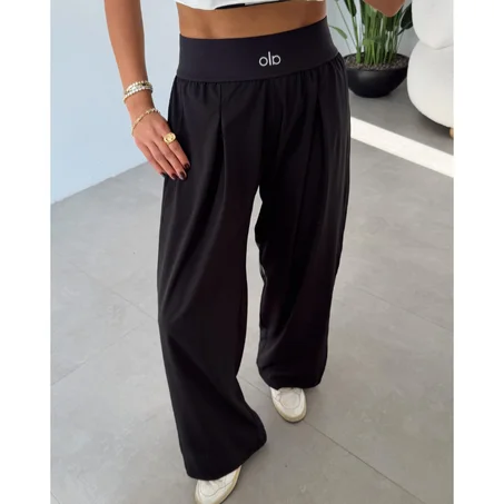 Pantalon ALO Wide Leg Active – Taille Haute Confort Premium