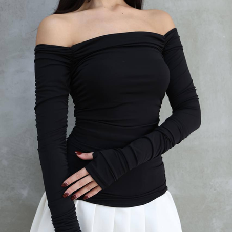 Haut neckline Madonna