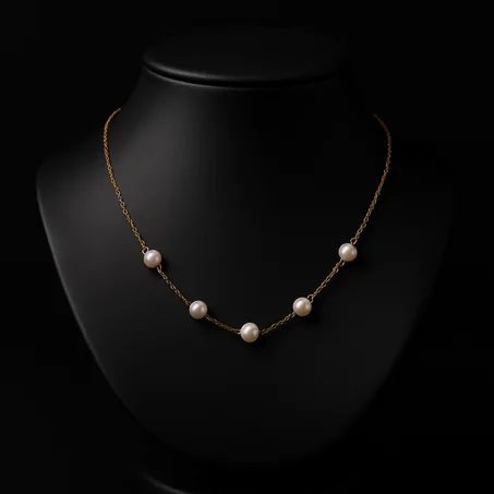 Collier Perles de Lune