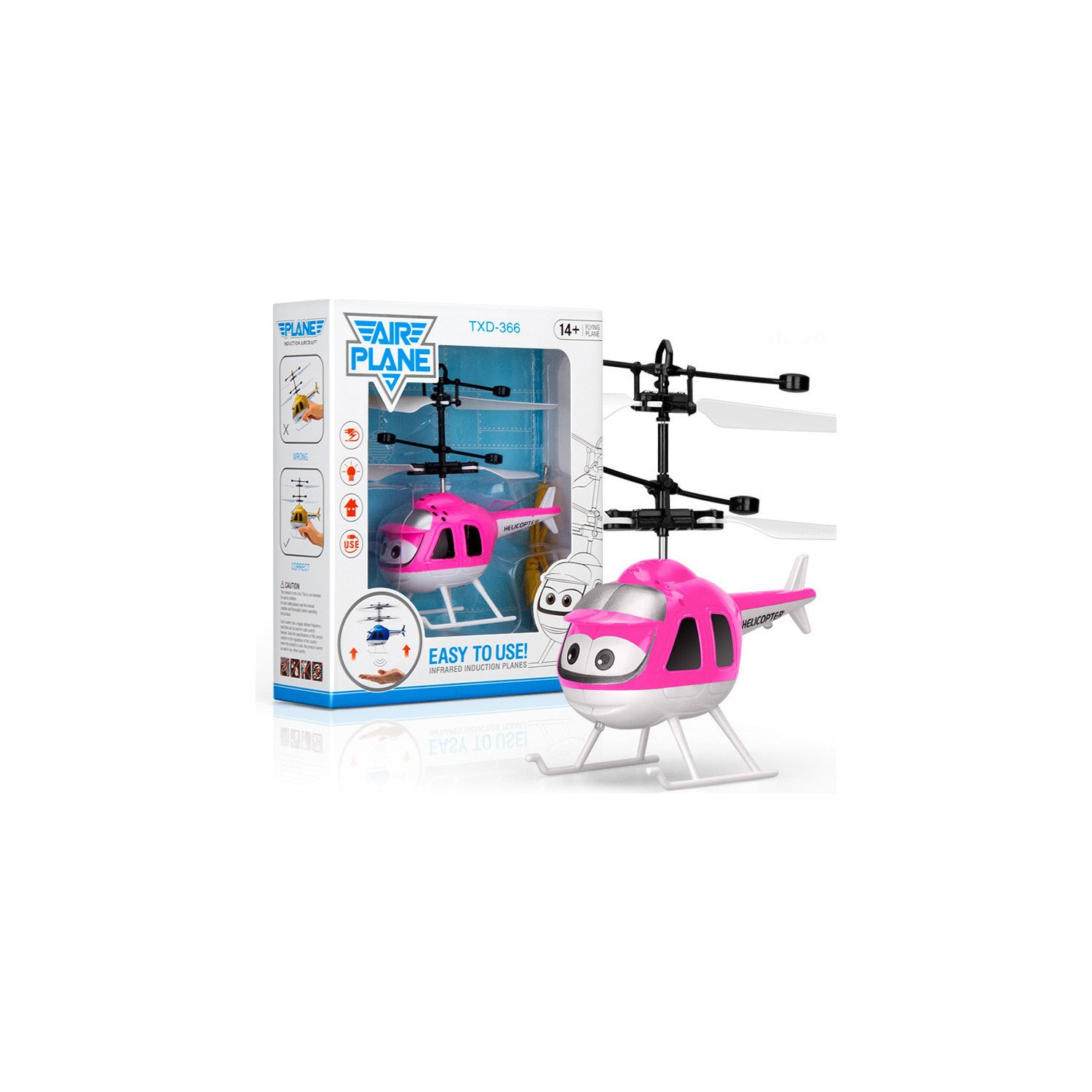 Electric Toy Helicopter - Red