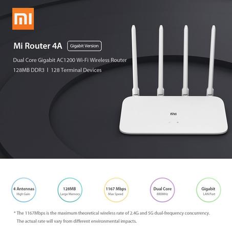 Mi Router 4A Gigabit Edition 1200mb