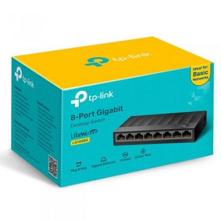TP-LINK LITEWAVE LS1008G 8 PORT SWITCH