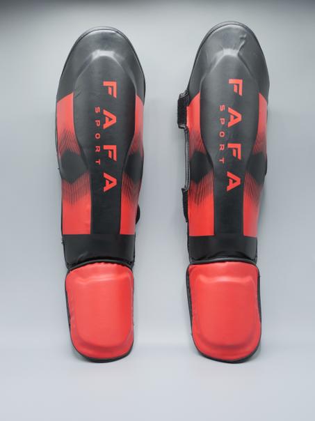 Protège Tibia Fafa Original Black/Red