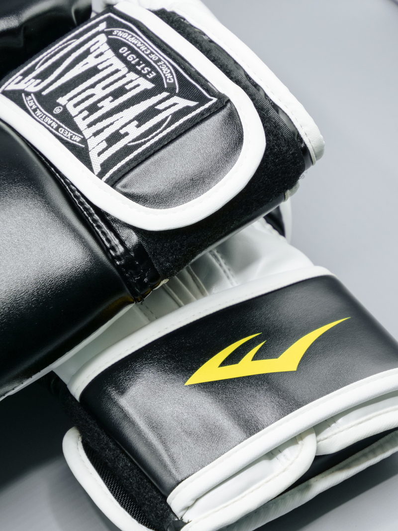 NEW Pack Everlast Noir : Gants Everlast + Bandes + Protège dents fafa Noir