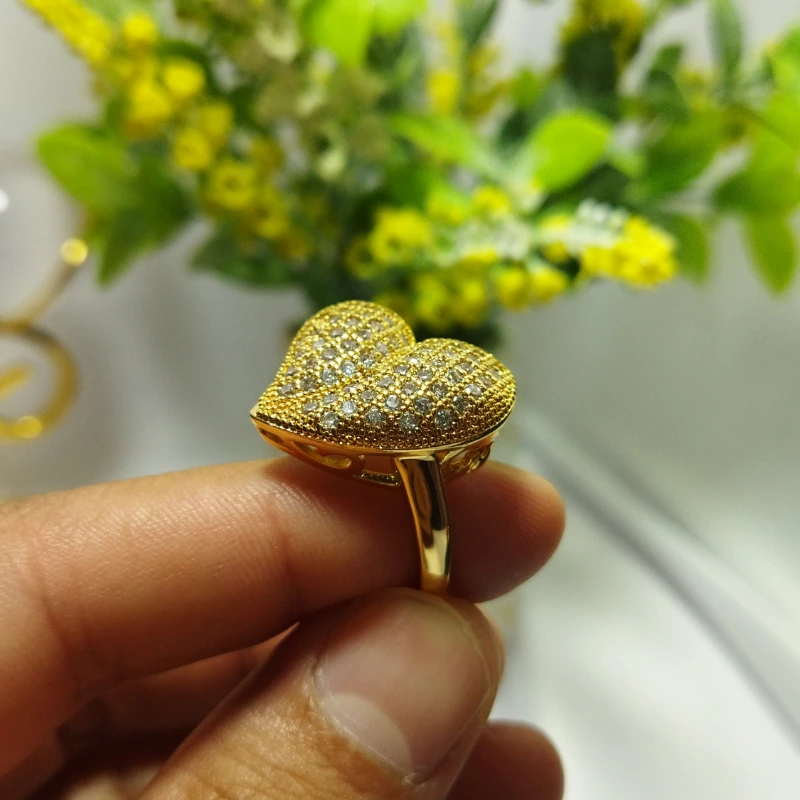 Bague De Coeur On Placior INOXYDABLE | AVEC GARANTIE ✅