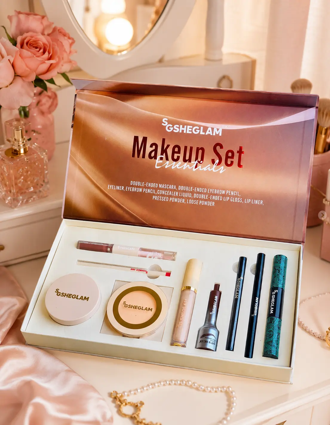 SHEGLAM 9-in-1 Makeup Set Essentials 💄