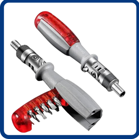 1مجموعة مفك1 براغي 12 في