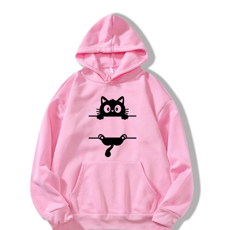 Sweat à capuche cats