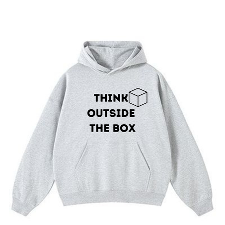 Sweat à capuche Think outside the box