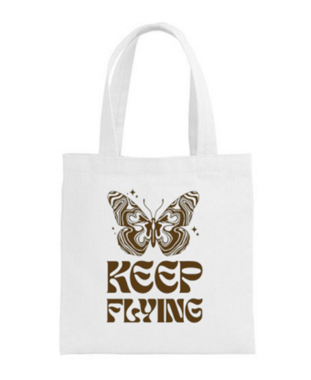 Tote bag keep flying