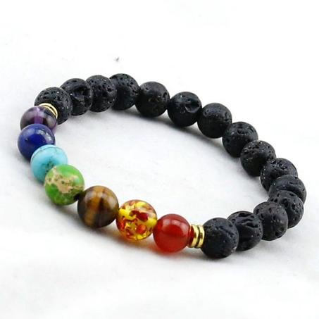 Bracelet d'harmonisation des 7 chakras