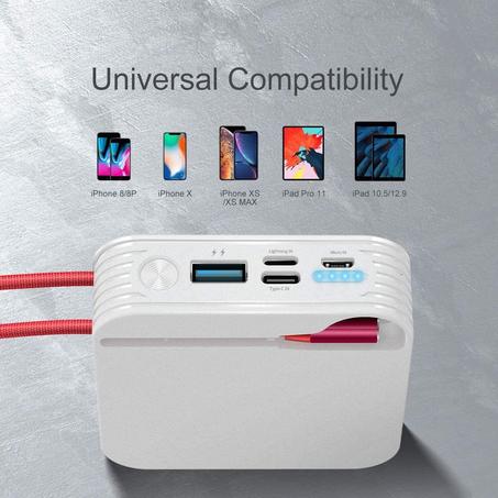 شاحن محمول 10000 مللي أمبير بنك الطاقة