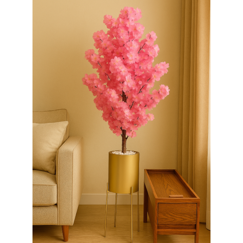 شجرة الكرز الوردية – ديكور فاخر بدون عناء