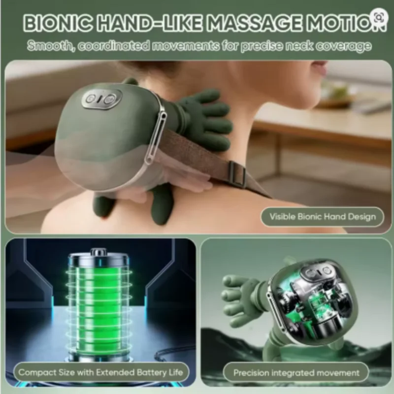 مدلك رباعي الأبعاد بتقنية بيونيك 4D massager with Bionic technology