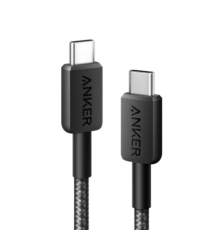 كابل انكر Anker 322 USB-C إلى USB-C – شحن سريع