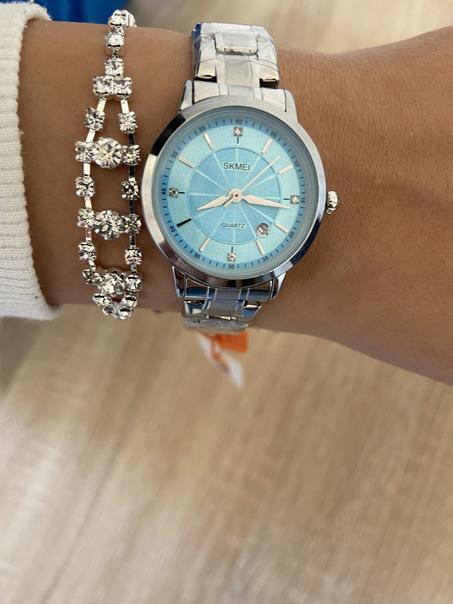 ORIGINAL SKMEI Montre Femme bleu