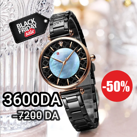 ORIGINAL Curren Montre à quartz pour femme 9072 N