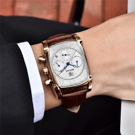 Original BENYAR Montre pour Hommes Montre Quartz RT pra