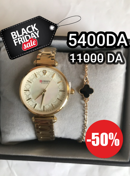 ORIGINAL Curren pour femme 9072 GOLD