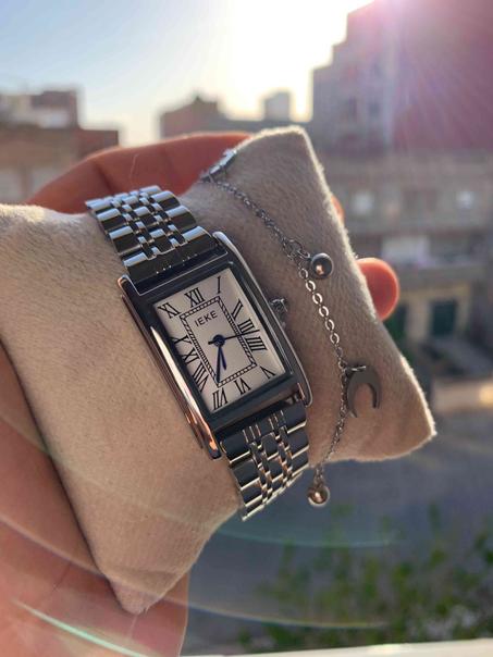 ORIGINAL MONTRE IEKE 1900 Argent + bracelet
