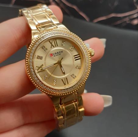 ORIGINAL Curren Montre à quartz pour femme 9004 - GOLD