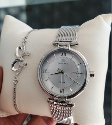 ORIGINAL NAVIFORCE montres pour femmes avec Coffre Cadeaux + bracelet