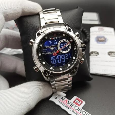 ORIGINAL NAVIFORCE 63  Montre À Quartz Pour Hommes Acier Inoxydable N79NP