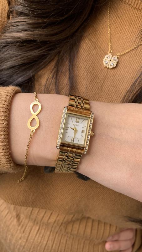 ORIGINAL MONTRE IEKE 1700 + bracelet et collier 7600