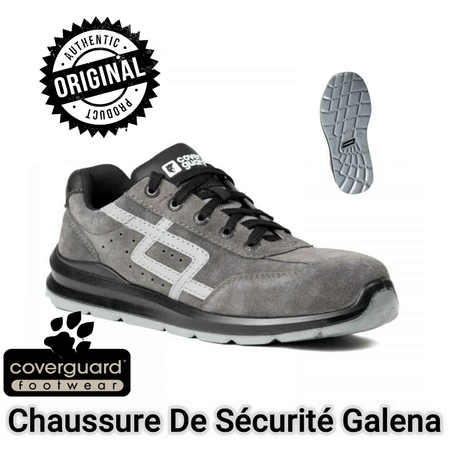 Chaussure de sécurité S1P Galena gris/noir - Coverguard