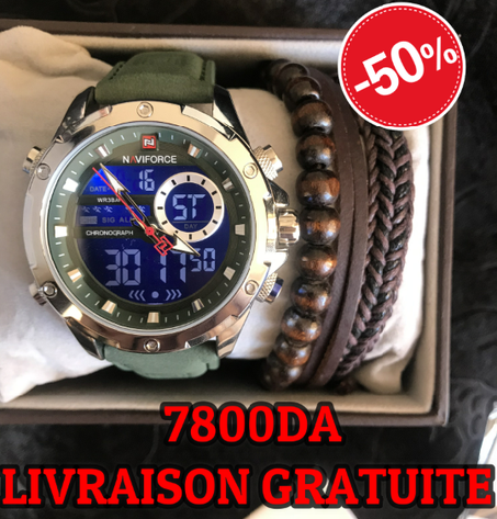 Montre naviforce DM Vert CR