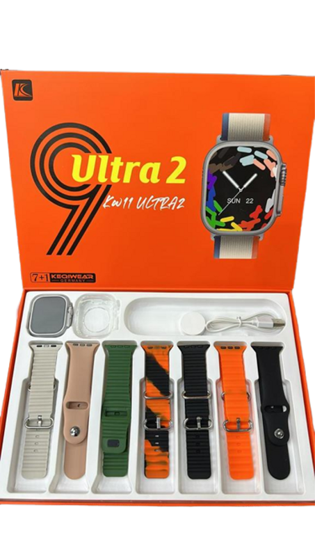 Smart Watch Ultra 2 - Avec 7 corde, Montre Intelligente et Covers