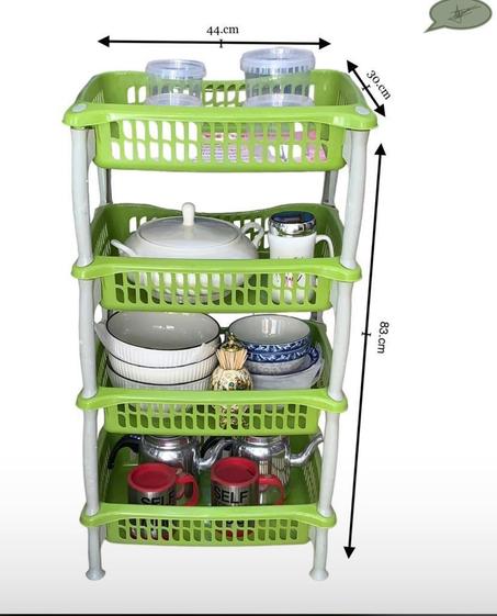 Generic Étagères de Rangement Cuisine en Plastique