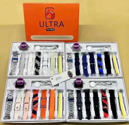 Smart Watch Ultra 7 en 1 sangle 49mm 2,01in Montre sport à écran tactile IP67 étanche Bt Call Montre sport SmartWatch